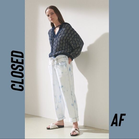 FREE PEOPLE BY CLOSED ANNI HIGH RISE JEANS NEW NWT SIZE 28 - Picture 5 of 11